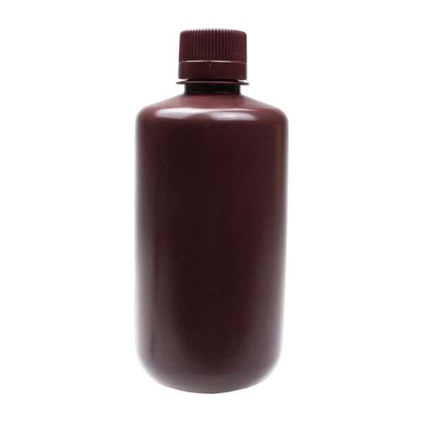 United Scientific® UniStore™ REAGENT BOTTLE, NARROW MOUTH, AMBER, HDPE, 1000ML