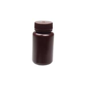 United Scientific® UniStore™ REAGENT BOTTLE, WIDE MOUTH, AMBER, HDPE, 125ML