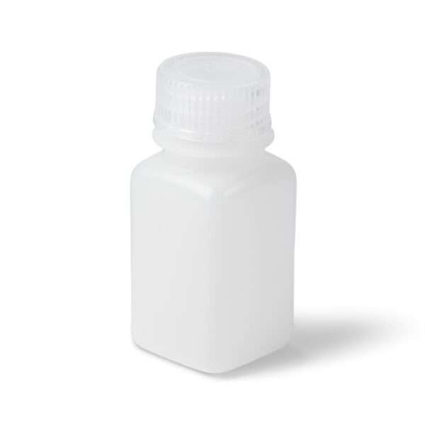 United Scientific™ UniStore™ WIDE MOUTH SQUARE BOTTLES, HDPE, 60 ML
