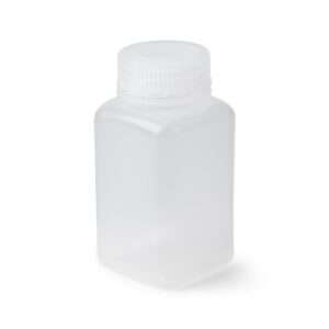 United Scientific™ UniStore™ WIDE MOUTH SQUARE BOTTLES, PPCO, 175 ML