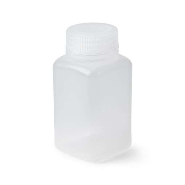 United Scientific™ UniStore™ WIDE MOUTH SQUARE BOTTLES, PPCO, 175 ML