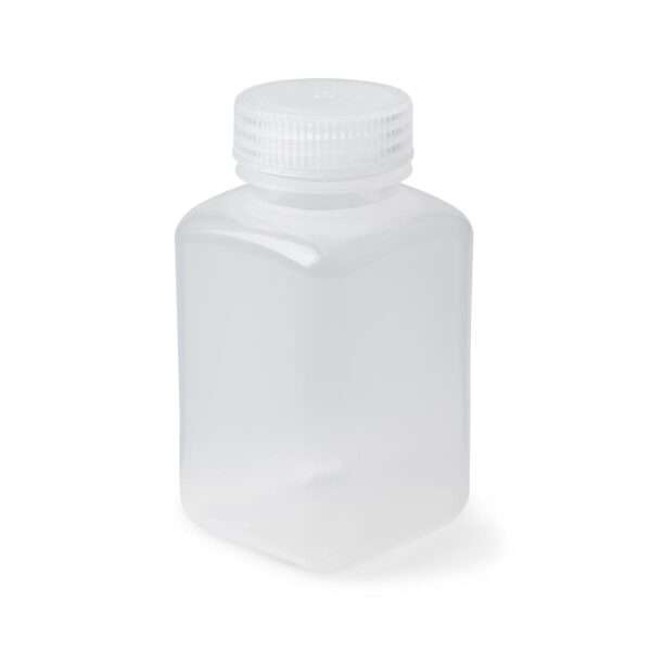 United Scientific™ UniStore™ WIDE MOUTH SQUARE BOTTLES, PPCO, 250 ML