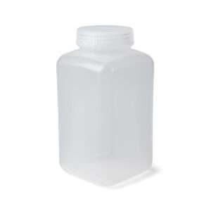 United Scientific™ UniStore™ WIDE MOUTH SQUARE BOTTLES, PPCO, 1000 ML