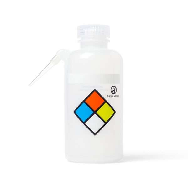 United Scientific® UniSafe™ WRITE-ON WASH BOTTLE, UNITARY, LDPE, 500ML