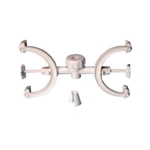 United Scientific® BURETTE CLAMP, PP, DOUBLE