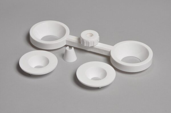United Scientific® FUNNEL HOLDER, DOUBLE, PP