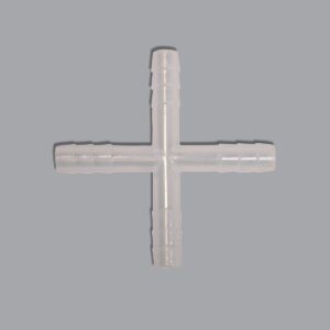 United Scientific® FOUR-WAY CONNECTOR, FOR 10MM TUBING