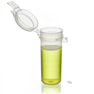 Sample Vial, 30mL,Flip Top w Locking Tab