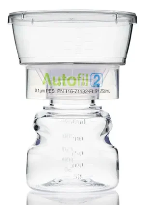 Autofil® 2 Sterile Disposable Bottle Top Vacuum Filter Units with 0.22 µm Sterilizing PES Membrane, 250 mL, 12/CS