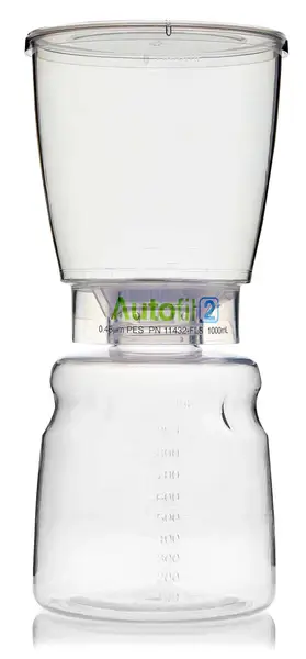 Autofil® 2 Sterile Disposable Bottle Top Vacuum Filter Units with 0.22 µm Sterilizing PES Membrane, 1000 mL, 12/CS