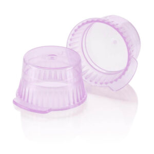 Snap Cap, Translucent Lavender, PE, for