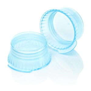 Snap Cap, Translucent Blue, PE, for