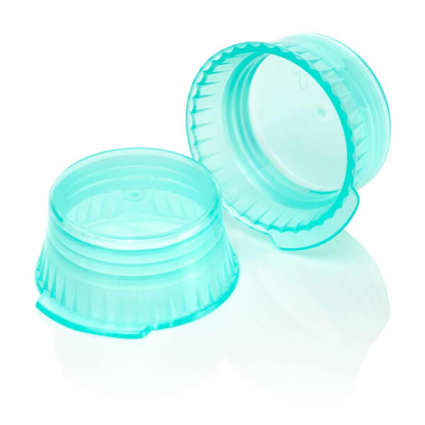 Snap Cap, Translucent Green, PE, for