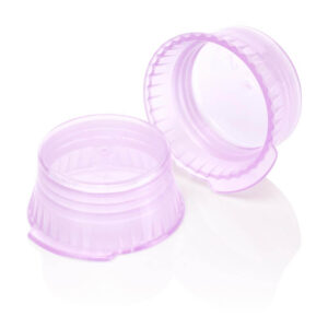 Snap Cap, Translucent Lavender, PE, for