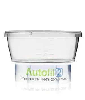 Autofil® 2 Sterile Disposable Bottle Top Vacuum Filters with 0.2 µm Sterilizing PES Membrane, 250 mL, 12/CS