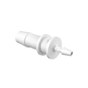 Eldon James Reducer 3/8" x 1/8" Natural Kynar (PVDF), 25/PK