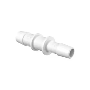 Eldon James Reducer 1/2" x 3/8" Natural Kynar (PVDF), 25/PK