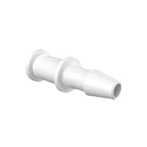 Eldon James 3/16" Barb, Plug, Natural Kynar (PVDF), 100/PK