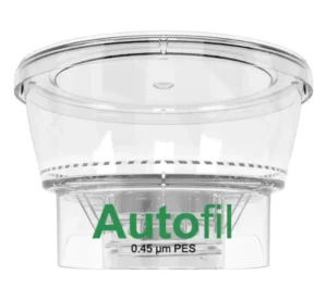 Autofil® Sterile Disposable Bottle Top Vacuum Filters with 0.45 µm PES Membrane for Prefiltration or Clarification, 250 mL, 24/CS