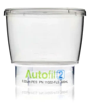 Autofil® 2 Sterile Disposable Bottle Top Vacuum Filters with 0.45 µm PES Membrane for Prefiltration or Clarification, 500 mL, 12/CS