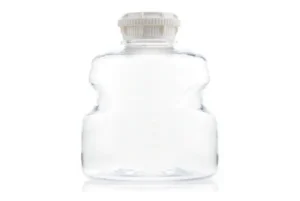 EZLabpure™ Media Bottle Polystyrene, 1000 mL, GL45 Closed VersaCap, Sterile, 24/CS