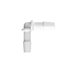Eldon James Equal 90 Degree Elbow Fitting, 1/4" ID, Polypropylene (PP), 100/PK