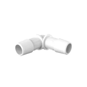 Eldon James Equal 90 Degree Elbow Fitting, 1/2" ID, Polypropylene (PP), 100/PK