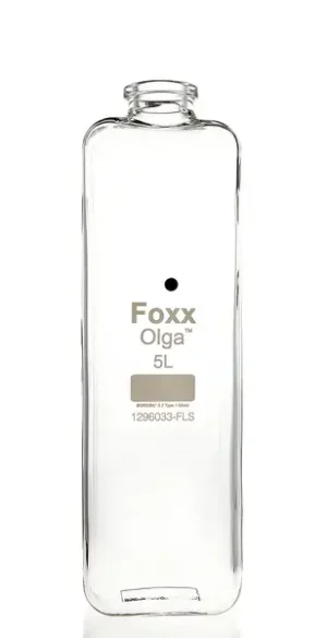 OLGA 5 L Rectangular (Roux) Cell Culture Bottle,  1/CS