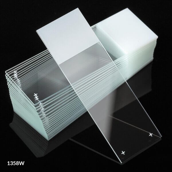 Charged slide, white frost