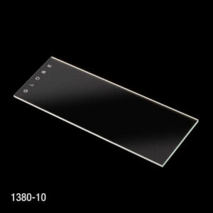 White glass slide, plain