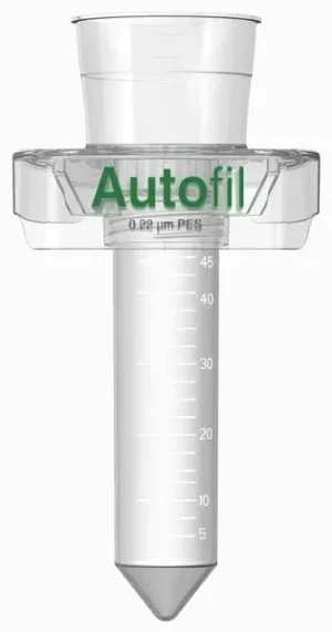 Autofil® Sterile Disposable Centrifuge Tube Vacuum Filter Units with 0.2 µm PES Membrane for Sterilizing, 50 mL, 24/CS