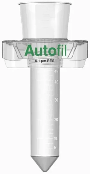 Autofil® Sterile Disposable Centrifuge Tube Vacuum Filter Units with 0.1 µm PES Membrane for Mycoplasma Removal, 50 mL, 24/CS