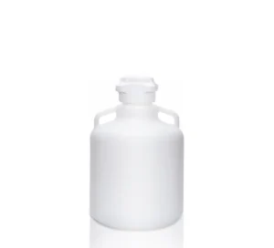 EZLabpure™ 10 L Round Carboy, HDPE, Foxx 83B VersaCap, 1/EA