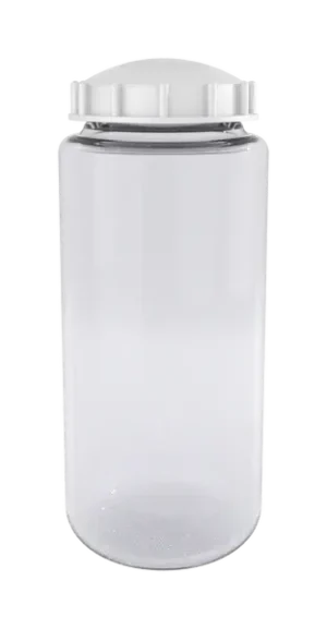 Autoclavable Polycarbonate (PC) Centrifuge Bottles, 500 mL with Screw Cap, 24/CS