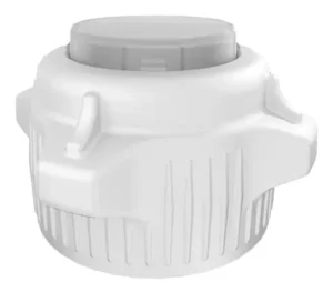 VersaCap 53 mm (53B) Bottle and Flask Caps, Open Cap with Closed Adapter, 2/PK