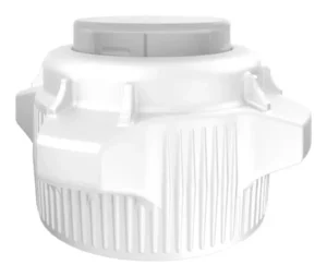 VersaCap 83 mm (83B) Carboy and Bottle Caps, Open Cap with Closed Adapter, for use with VersaCap 83 mm Adapters, 2/PK