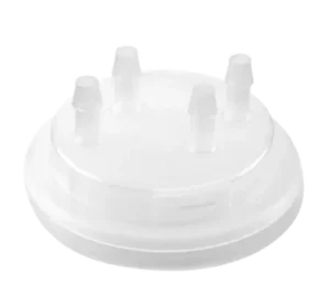 VersaCap 83 mm (83B) Carboy and Bottle Cap Adapters, Tangle Free Hose Barb Adapter, Four 5/16 Inch Barbs for 5/16 Inch ID Tubing, for use with VersaCap 83 mm Open Cap, 1/EA