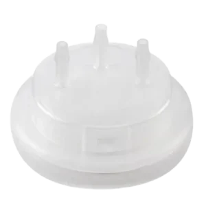 VersaCap 53 mm (53B) Bottle and Flask Cap Adapters, Tangle Free Hose Barb Adapter, Three 1/8 Inch Barbs for 1/8 Inch ID Tubing, for use with VersaCap 53 mm Open Cap, 1/EA