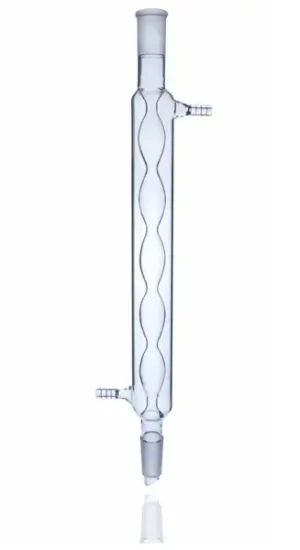Borosil® Allihn Condenser with Drip Tip and Interchangeable Inner/Outer Joint 24/29, Jacket 300 mm, 5/CS