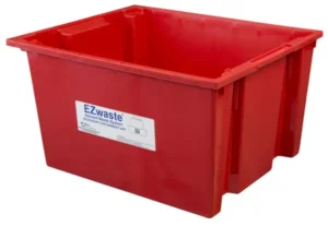 EZwaste® Secondary Container Spill Basin, Safety Tray for 20 L-60 L (5 to 15 Gallon) Carboys, Bottles, and DOT Waste Containers, 1/EA