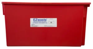 EZwaste® Secondary Container Spill Basin, Safety Tray for 60 L-90 L (15 to 23 Gallon) Carboys, Bottles, and DOT Waste Containers, 3/PK