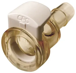 CPC MPC Connector Coupling Body (Female) MPC17004T39 - MPC to 1/4" HB, Non-Valved, Polysulfone (PS), Class VI, 5/PK