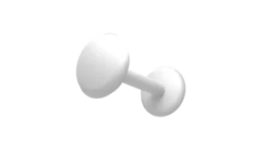 Magnetic Mixer, Double Ended, 8 mm Diameter, 55 mm Long, 1/EA