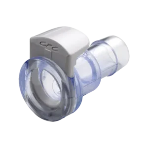 CPC MPC Connector Coupling Body (Female) MPC17004T03 - MPC to 1/4" HB, Non-Valved, Polycarbonate (PC), Class VI, 5/PK