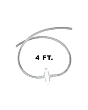 Vactrap™ 2 Tubing Extension, 4 feet (4'), with 0.2 µm PTFE Inline Vent Filter, 1/EA