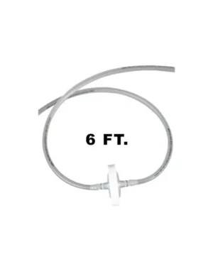 Vactrap™ 2 Tubing Extension, 6 feet (6'), with 0.2 µm PTFE Inline Vent Filter, 1/EA