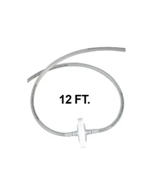 Vactrap™ 2 Tubing Extension 12 feet (12'), with 0.2 µm PTFE Inline Vent Filter, 1/EA