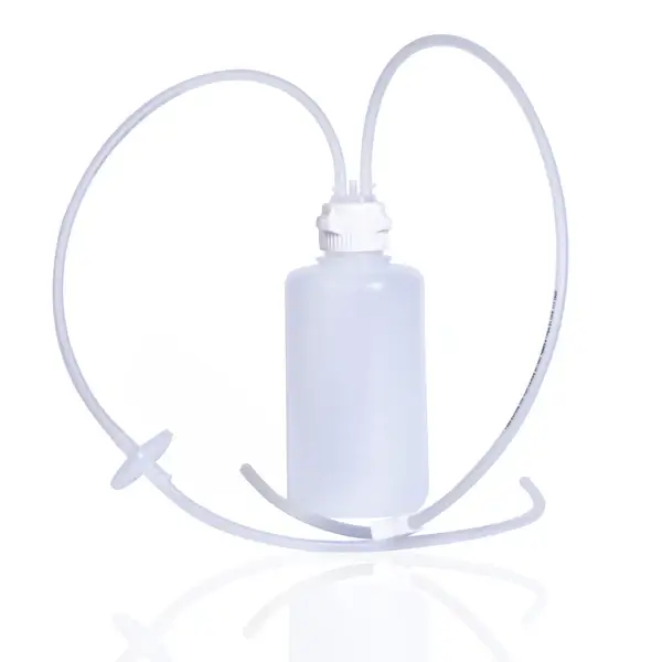 Vactrap™2 Round, 2L, PP, NO BIN, 1/4" ID TUBING, 1/EA