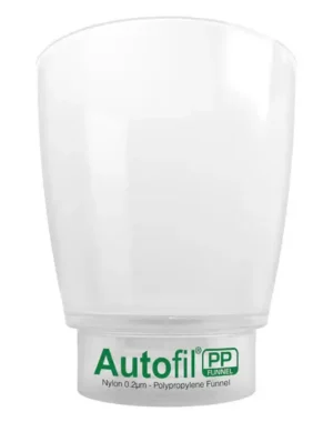 Autofil PP - Disposable Vacuum Bottle Top Filters for Solvent Filtration, with 0.2 µm Sterilizing Nylon Membrane, 1 L (1,000 mL), GL45 Thread, Polypropylene Housing, Non-Sterile, 12/CS