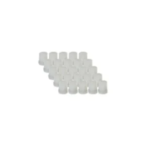 EZwaste® HPLC Solvent Waste System, Replacement Fittings, Plugs for Carbon Filter Port, Black Plug, 1/4 Inch MNPT Thread, 25/PK